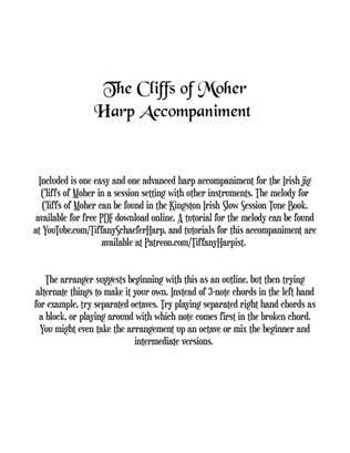 Book cover for Cliffs of Moher - Session Accompaniment for Harps