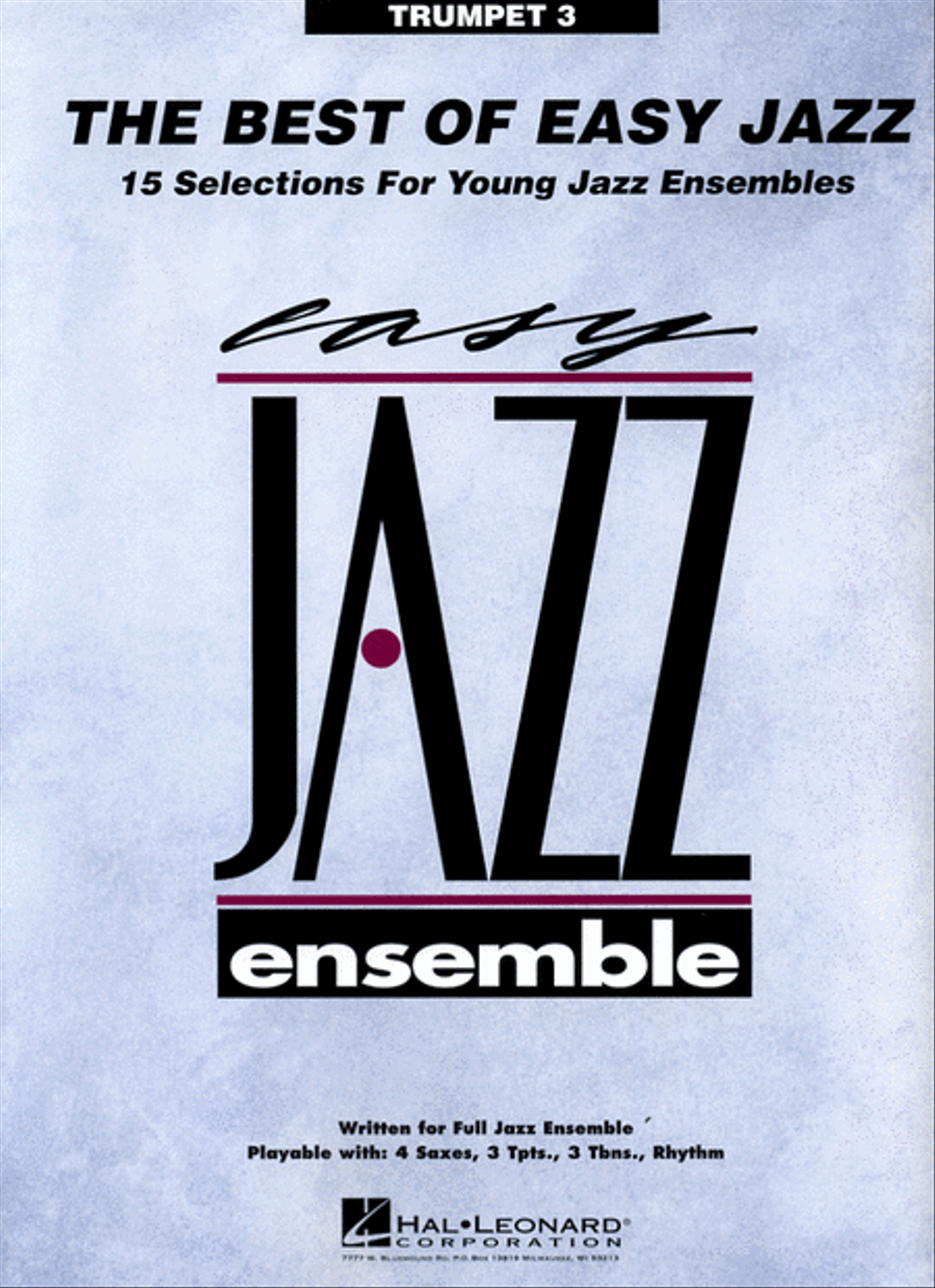 The Best of Easy Jazz – Trumpet 3 Jazz Ensemble scores gallery preview page 1