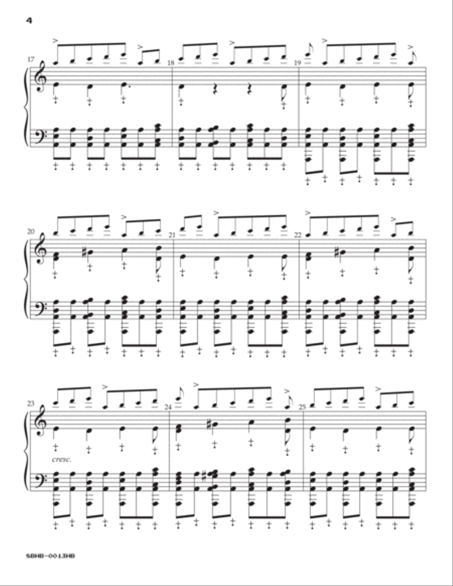 160 Bpm Handbell Choir scores gallery preview page 4