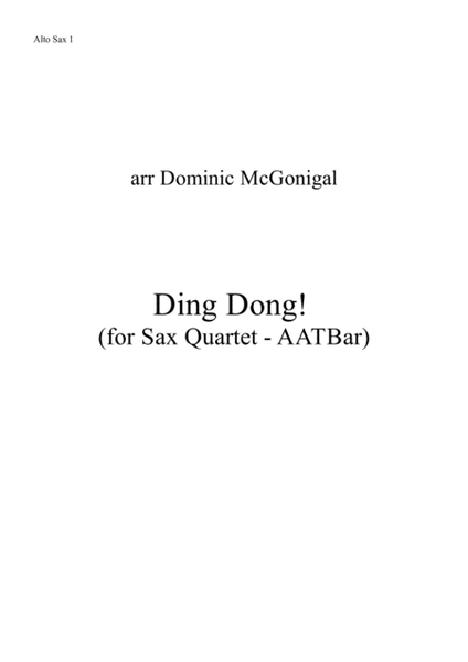 Ding Dong! (Sax Qt - AATBar)