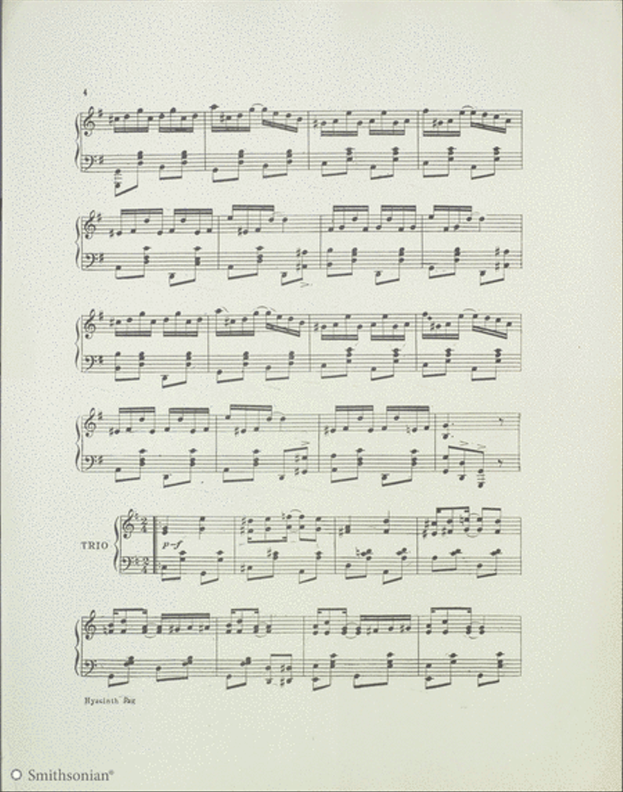 Hyacinth Rag Piano Solo scores gallery preview page 4