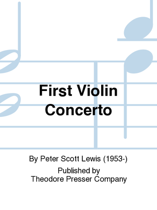 First Violin Concerto
