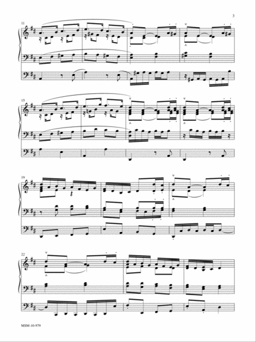 A Rejoicing Organ scores gallery preview page 3