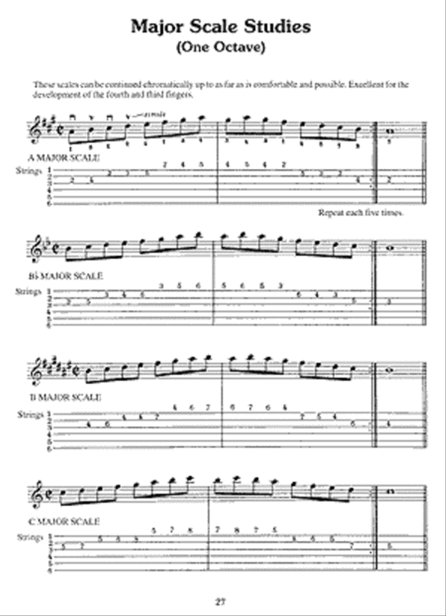 Guitar Technic Classical Guitar scores gallery preview page 3