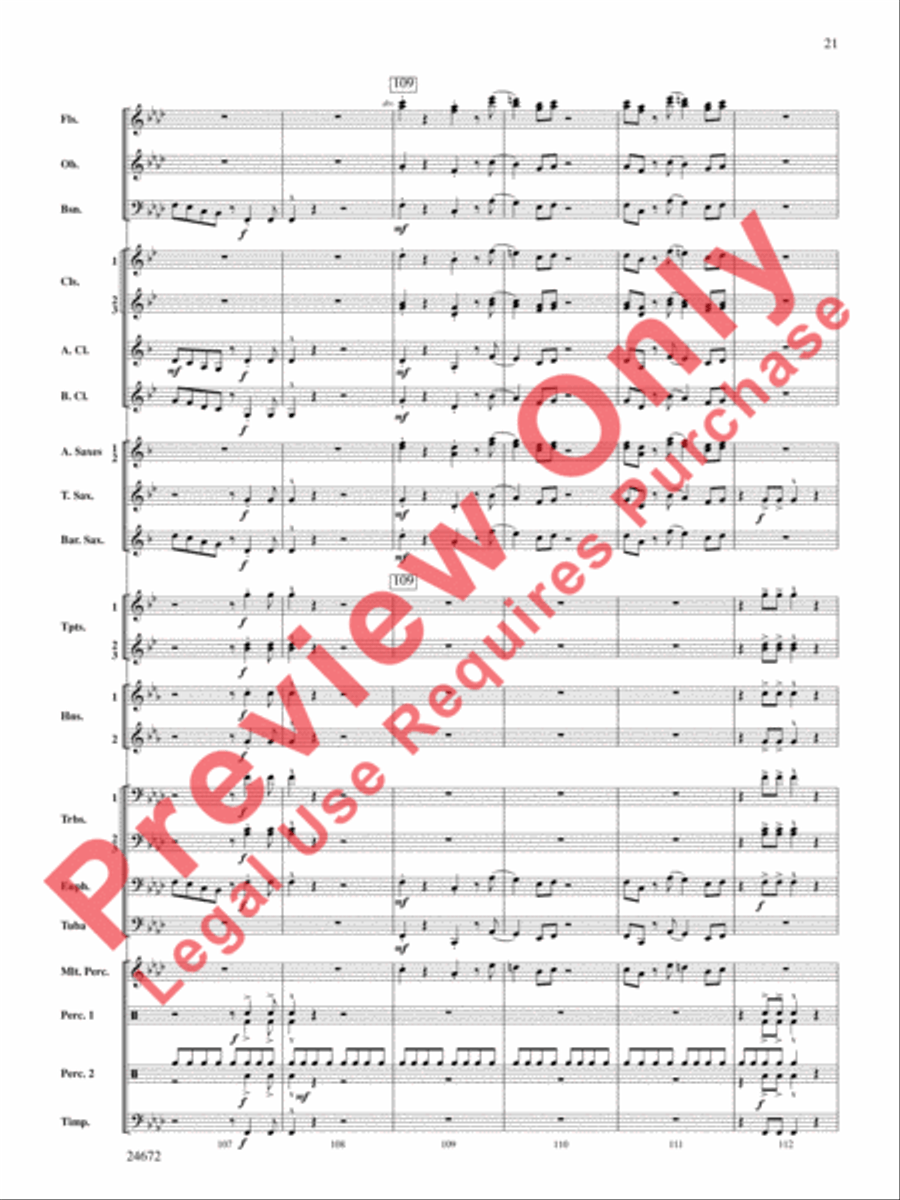 Buenaventura Buenaventura Concert Band scores gallery preview page 22