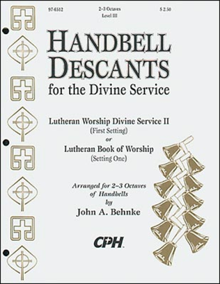 Book cover for Handbell Descants for the Divine Service