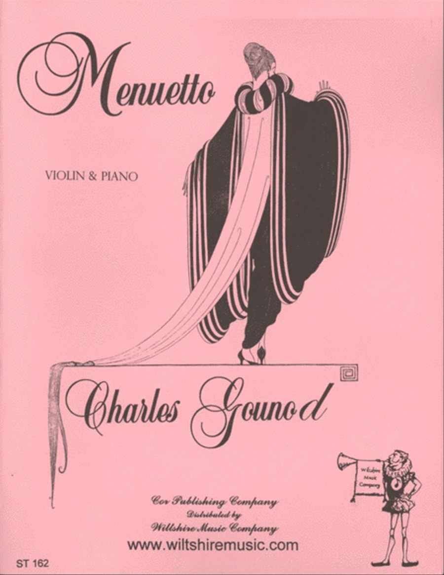 Menuetto Violin Solo scores gallery preview page 1