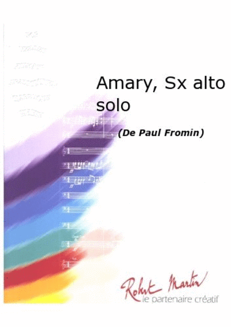 Amary, Saxophone Alto Solo
