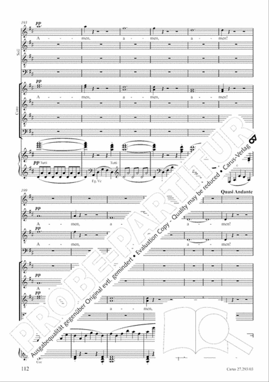 Stabat mater 4-Part scores gallery preview page 119