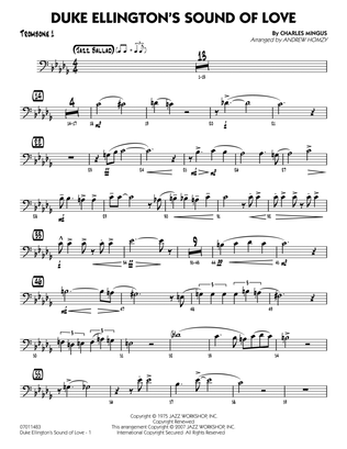 Duke Ellington's Sound of Love - Trombone 1