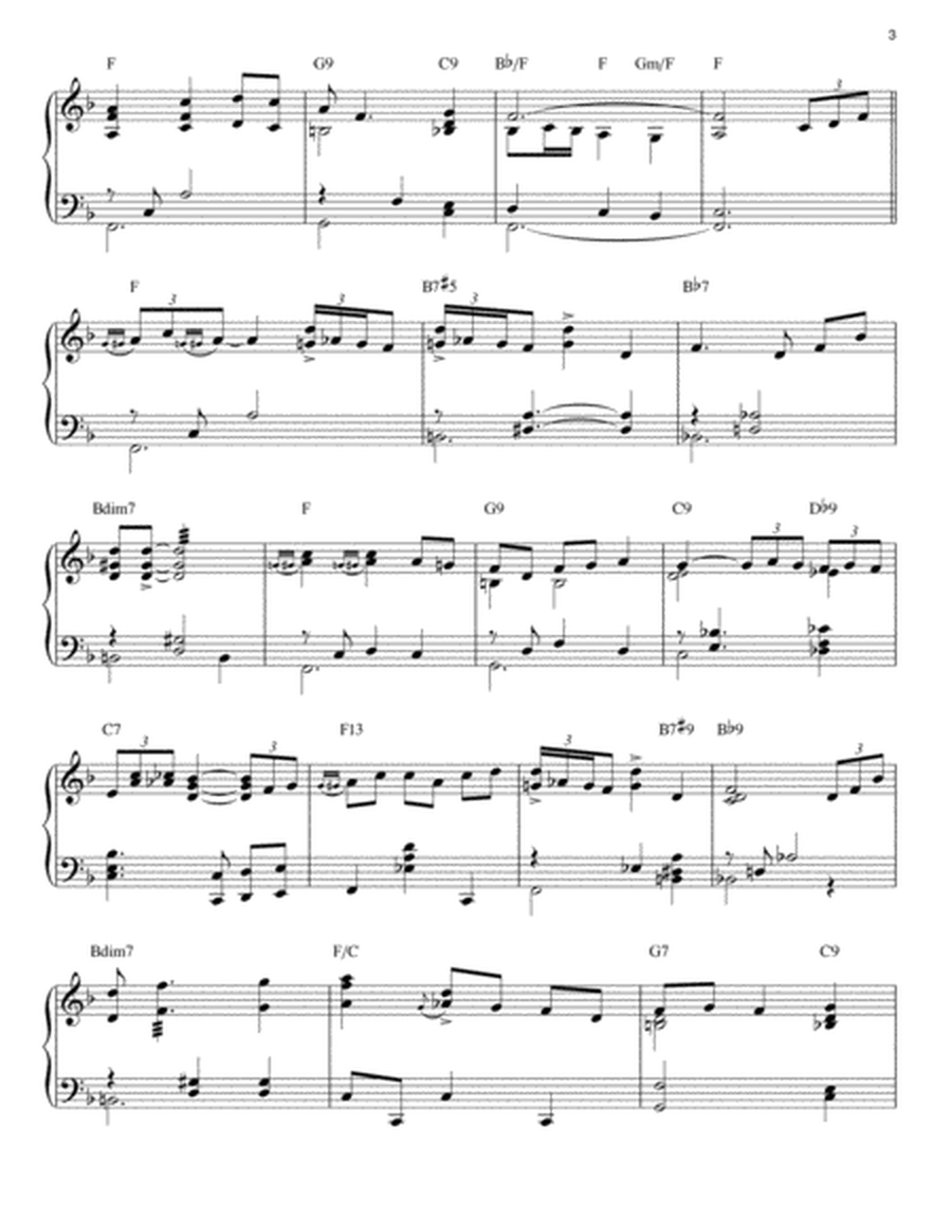 There Will Be Peace In The Valley For Me [Jazz version] (arr. Brent Edstrom)