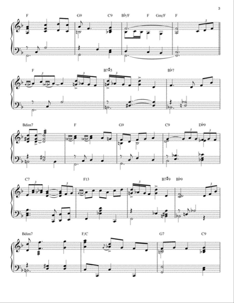 There Will Be Peace In The Valley For Me [Jazz version] (arr. Brent Edstrom)