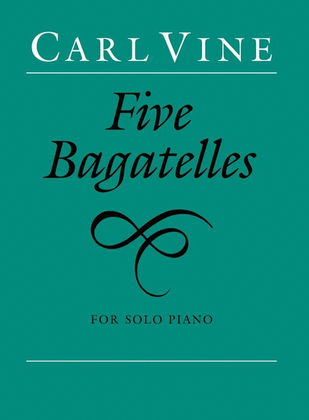 Book cover for Vine - Five Bagatelles Piano
