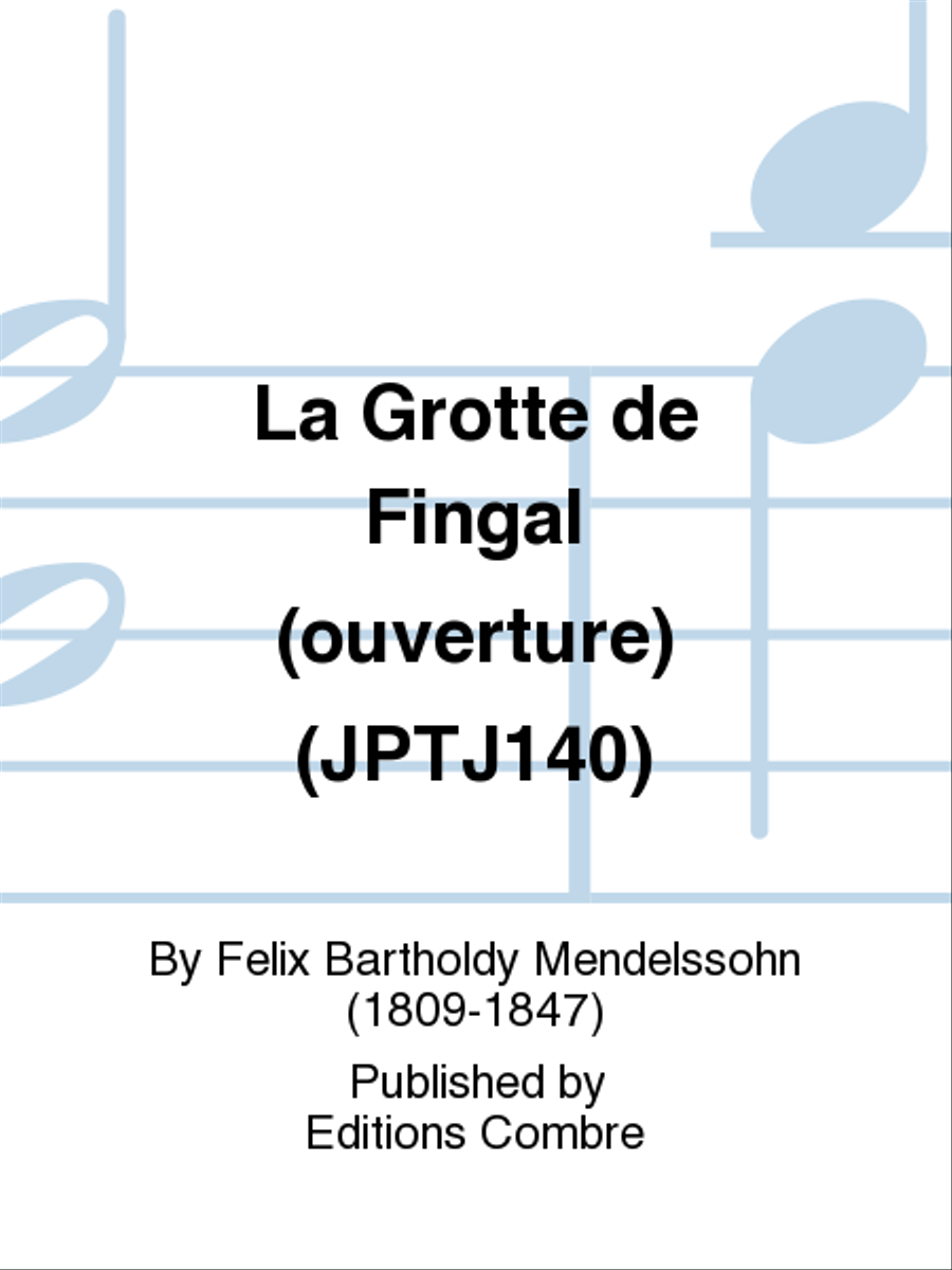 La Grotte de Fingal (ouverture) (JPTJ140) Easy Piano scores gallery preview page 1