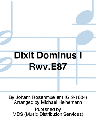 Dixit Dominus I RWV.E87
