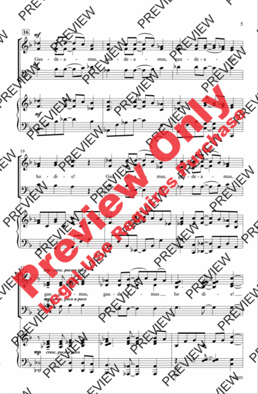Jubilate, Exsultate! 3-Part scores gallery preview page 4