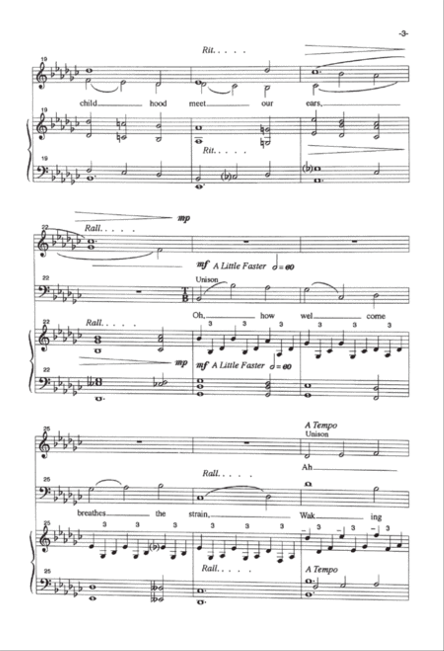 Music 4-Part scores gallery preview page 3