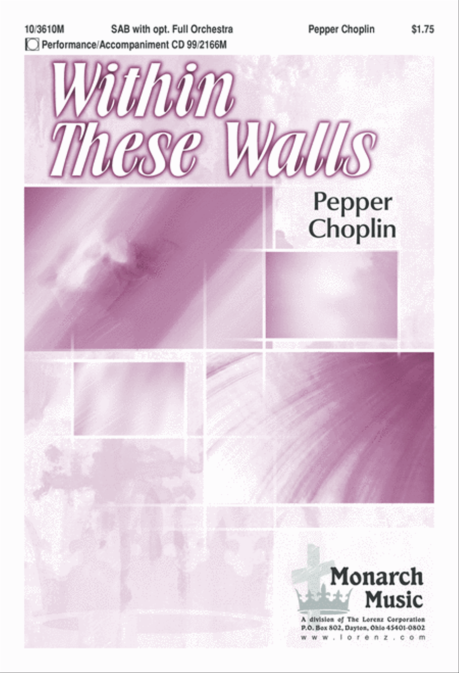 Within These Walls 3-Part scores gallery preview page 1