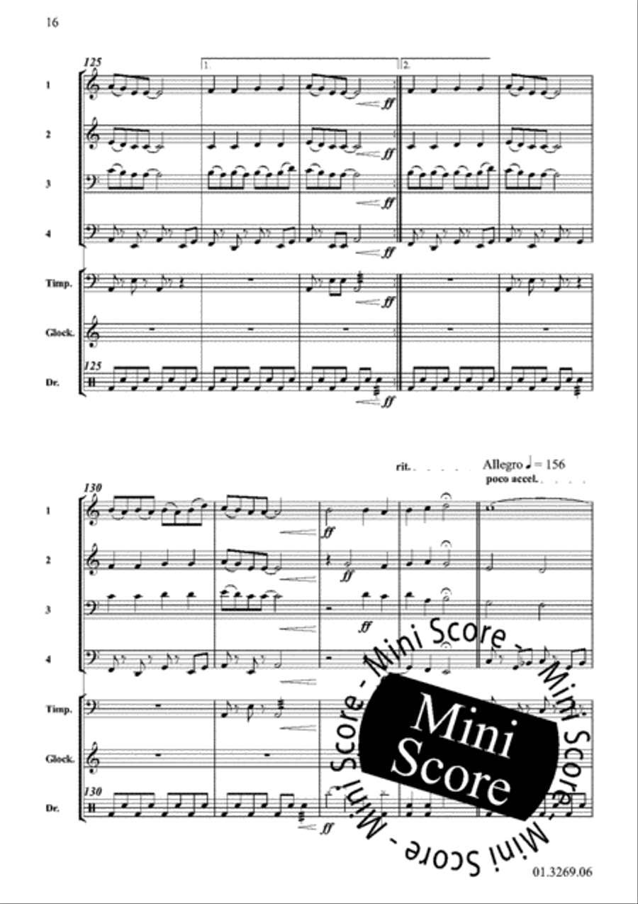 Last Chance Saloon Last Chance Saloon Concert Band scores gallery preview page 22