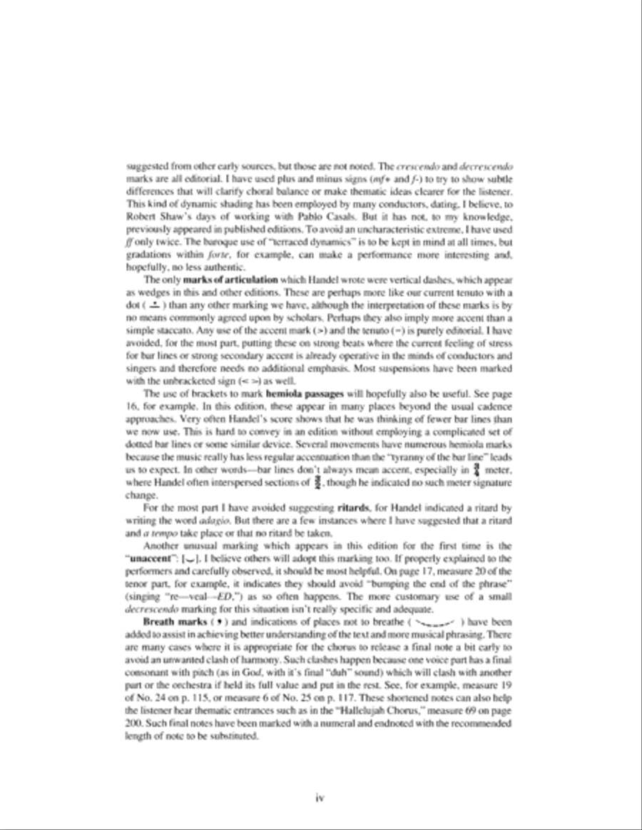 Messiah - Continuo Basso Continuo scores gallery preview page 6