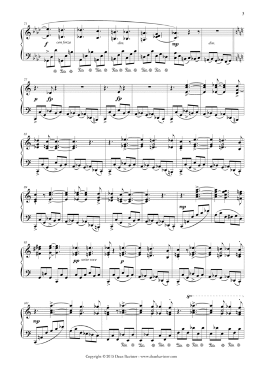 Tarantella for Piano (Opus 24) Piano Solo scores gallery preview page 4
