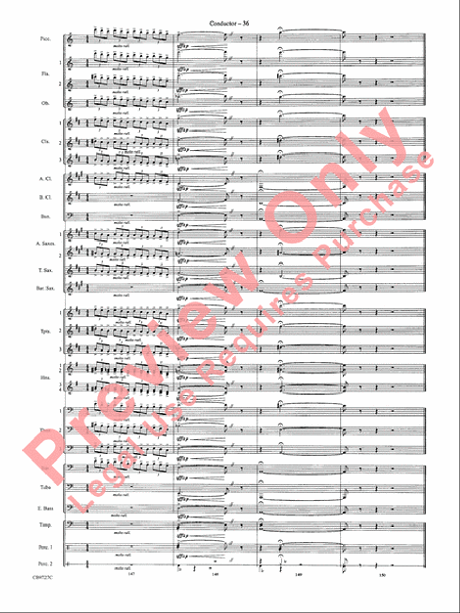 Dave Brubeck: It's About Time Concert Band scores gallery preview page 39