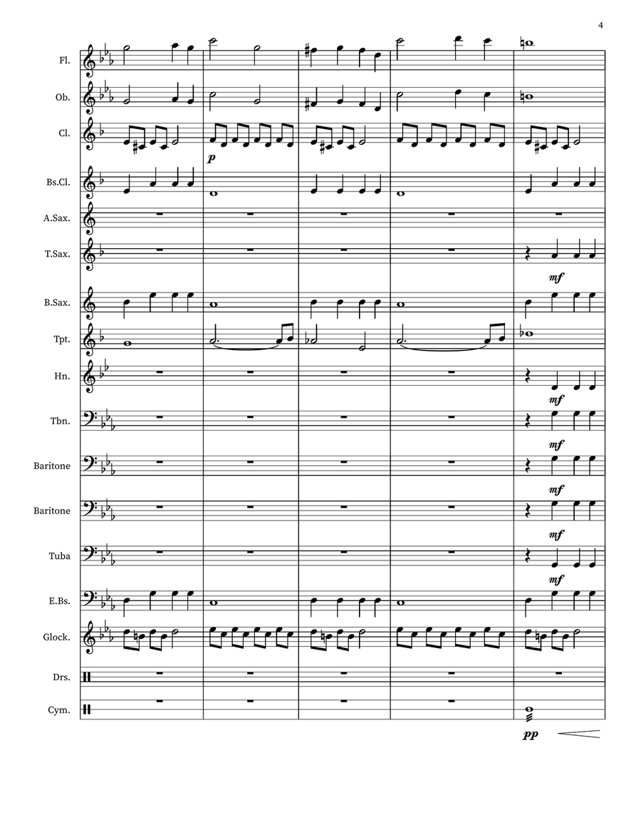 Quest Quest Concert Band scores gallery preview page 4