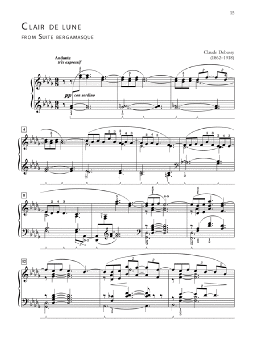 Wedding Performer -- Classical Piano Solos for Weddings Piano Solo scores gallery preview page 3
