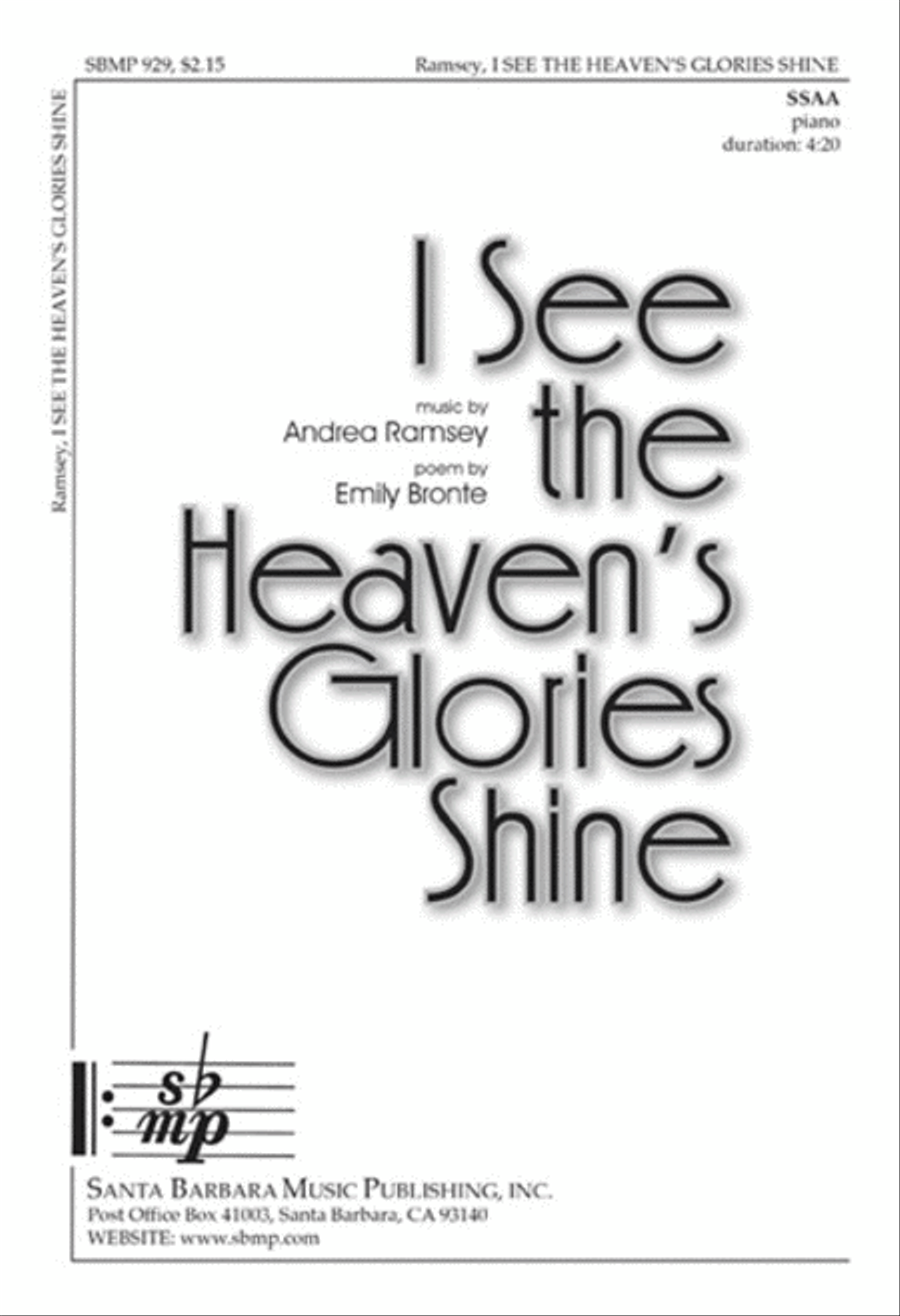 I See the Heaven's Glories Shine - SSAA Octavo SSAA scores gallery preview page 1
