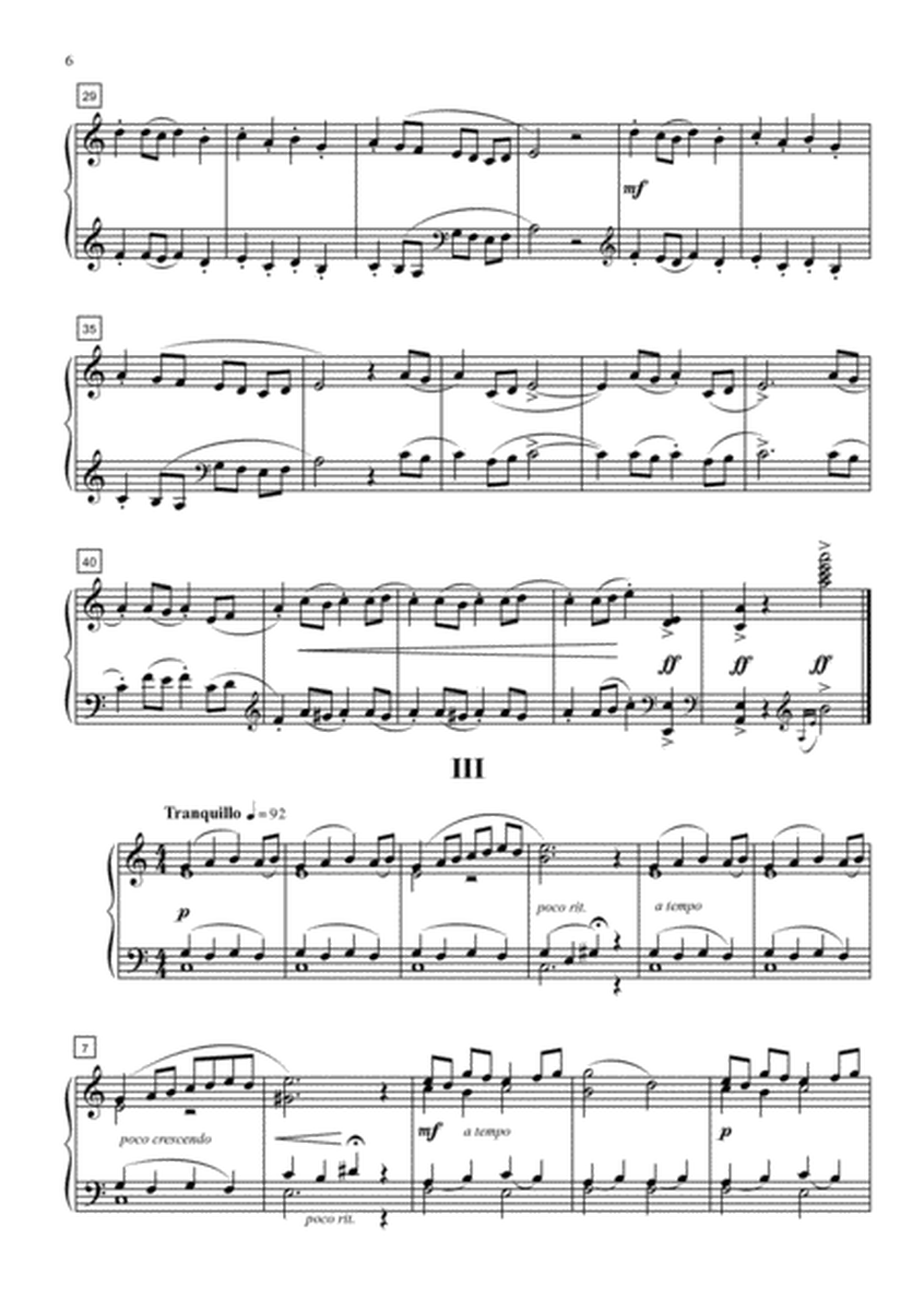 Five Sketches for Piano