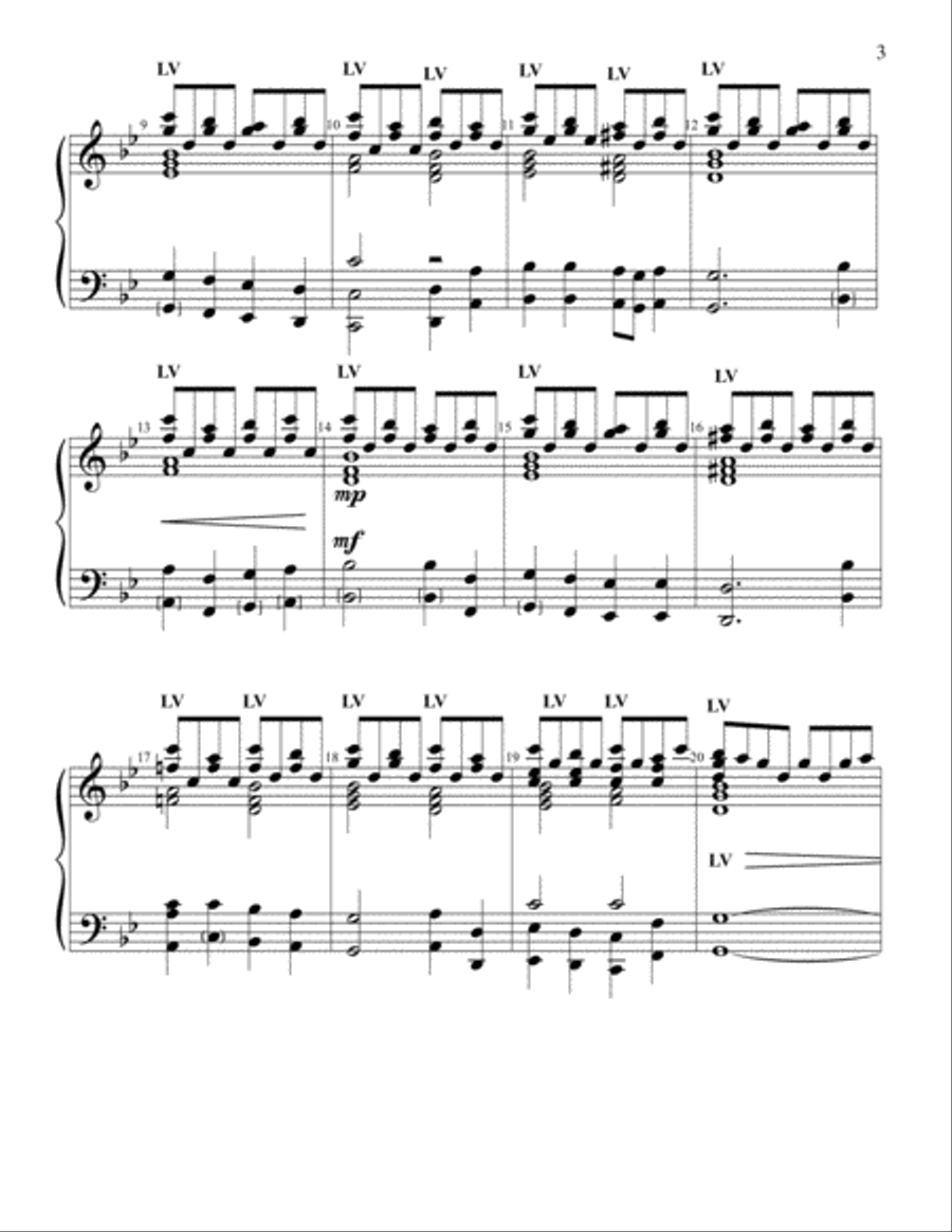 Bells & Chimes for Special Times Handbell Choir scores gallery preview page 18
