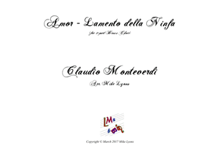 Amor - Lamento Della Ninfa (Monteverdi) (Brass Choir)