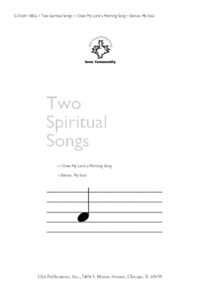 Two Spiritual Songs image number null