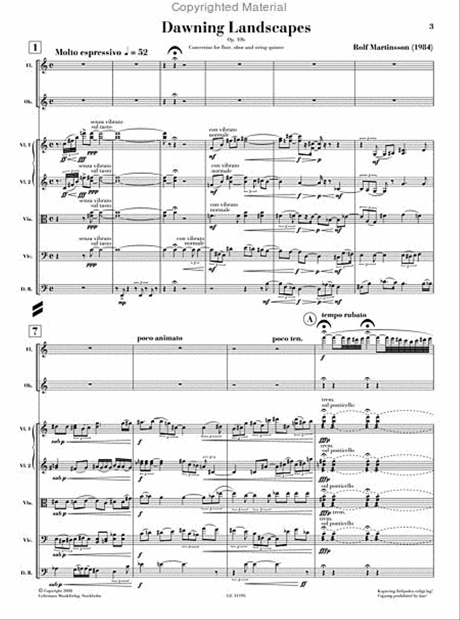 Dawning Landscapes Dawning Landscapes Flute scores gallery preview page 2