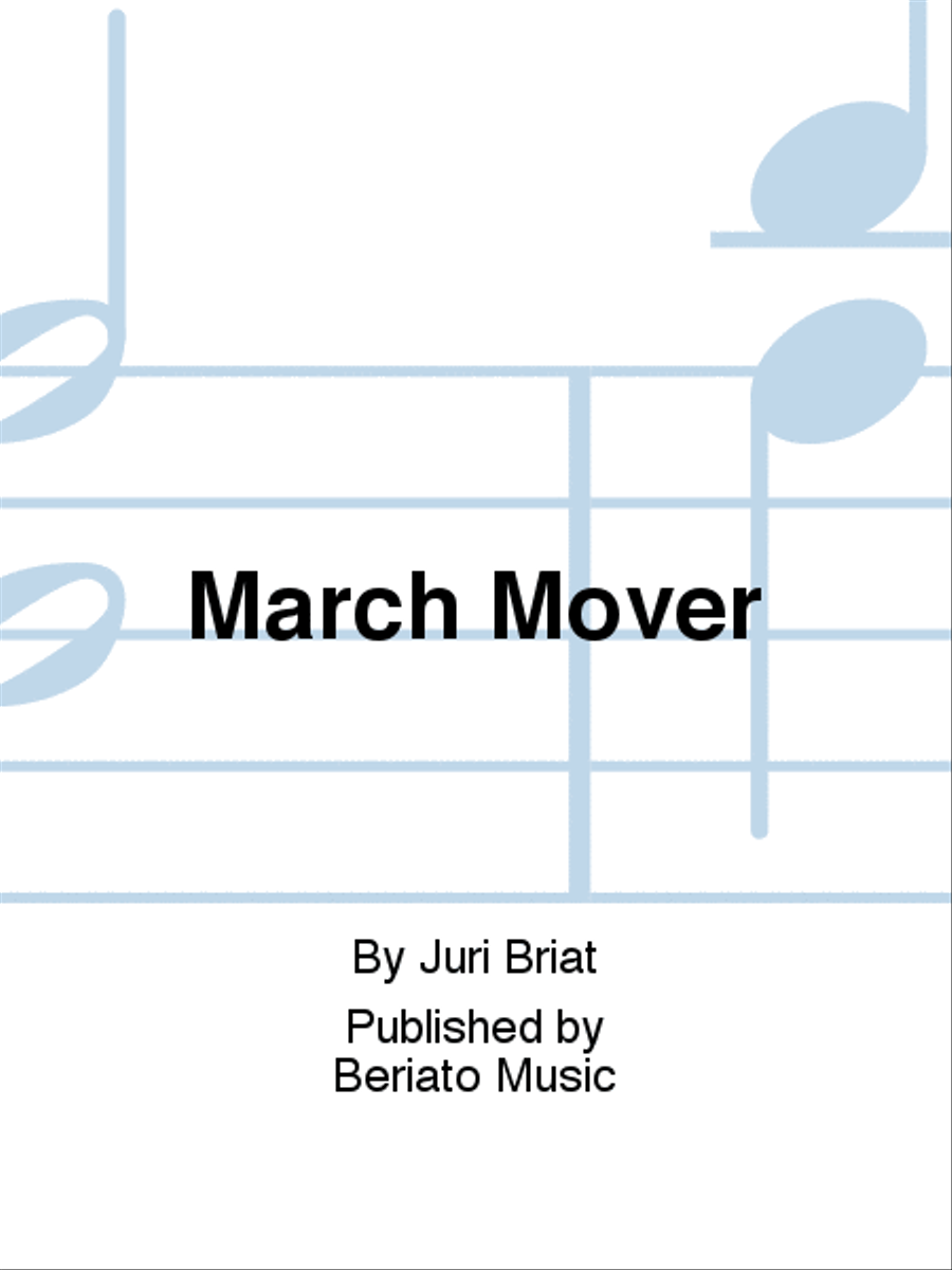 March Mover Fanfare Band scores gallery preview page 1
