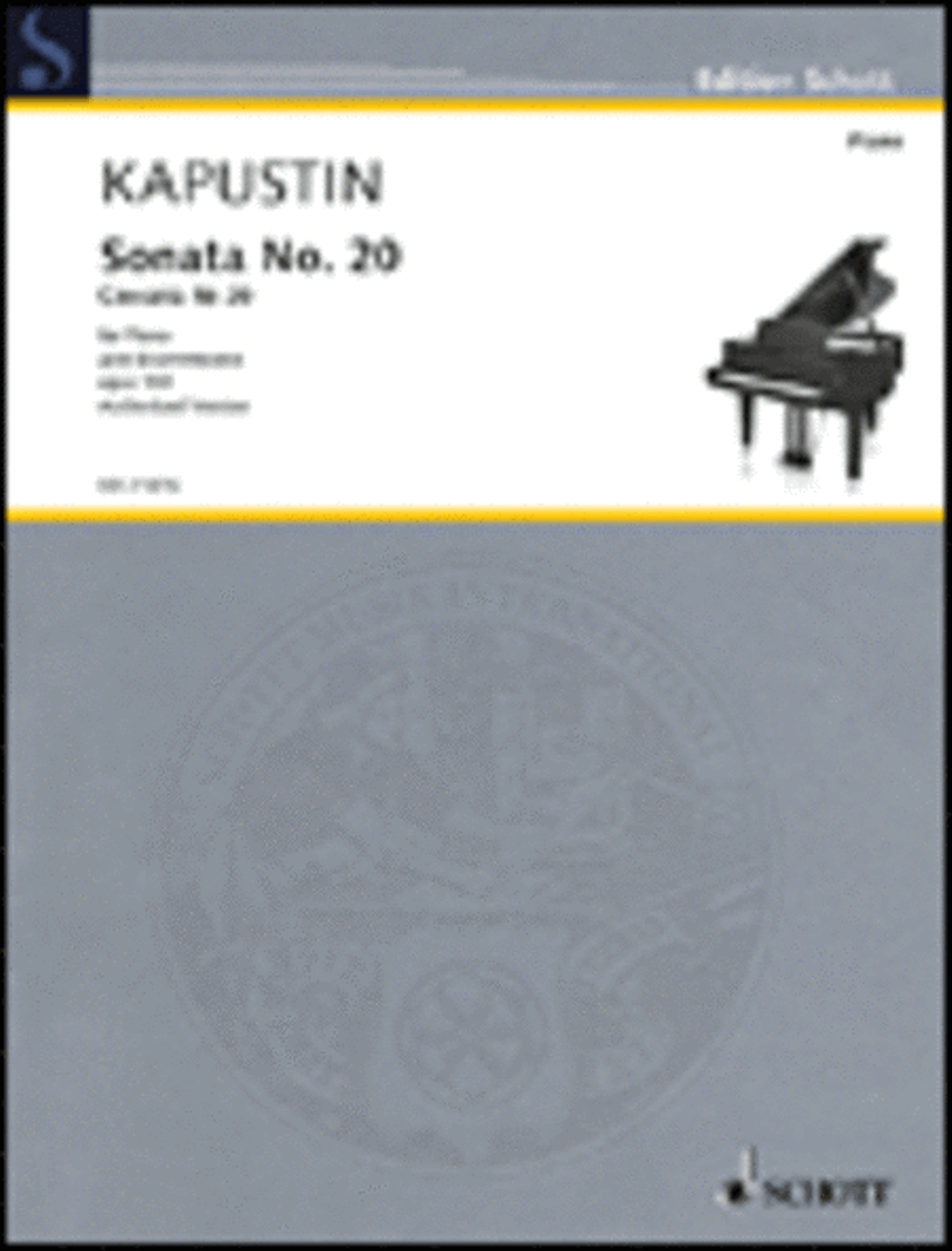 Sonata No. 20, Op. 144 Sonata No. 20, Op. 144 Piano Solo scores gallery preview page 1