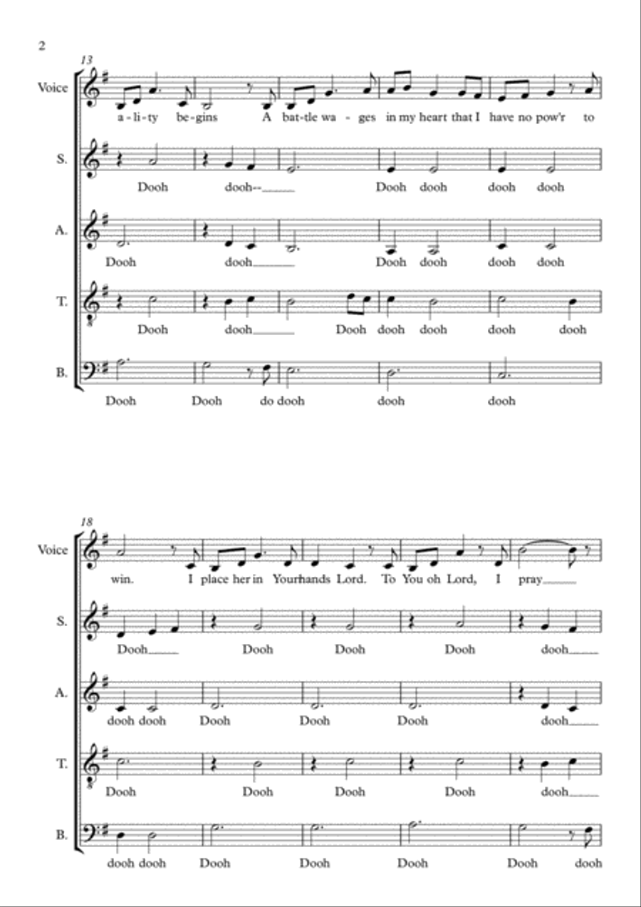 I believe in miracles 4-Part scores gallery preview page 2