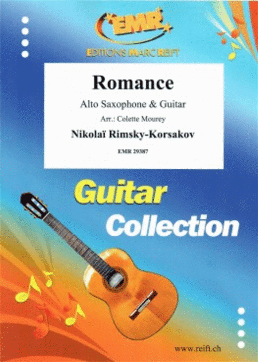 Romance Alto Saxophone scores gallery preview page 1