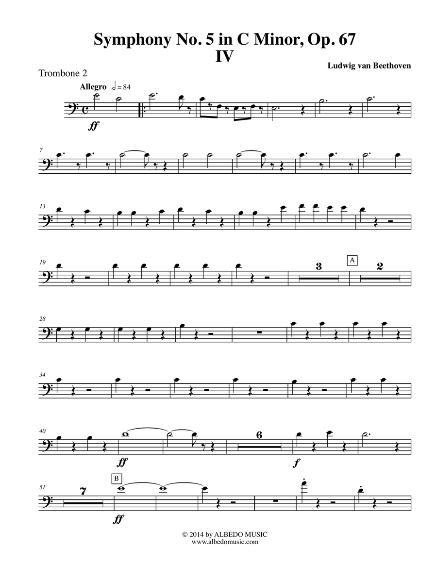 Beethoven trombone deals