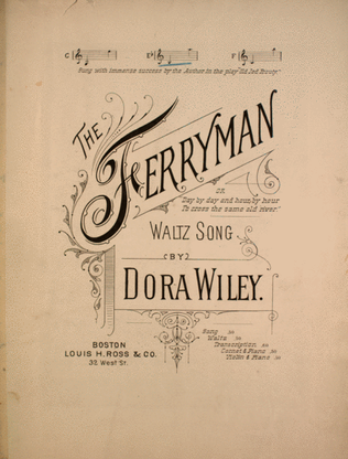 The Ferryman. Waltz Song