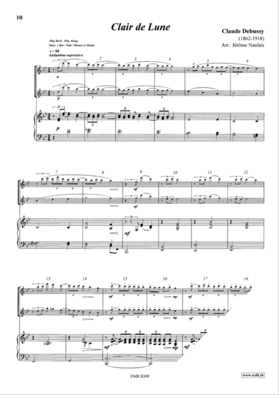 Album Volume 9 Flute Duet scores gallery preview page 7