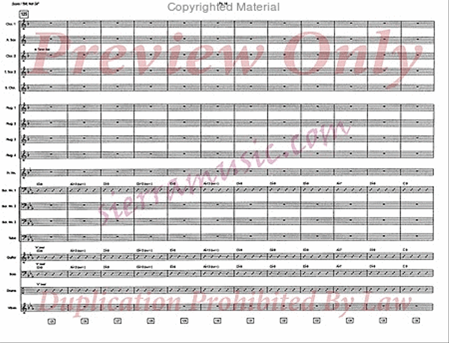 Bill, Not Gil Bill, Not Gil Jazz Ensemble scores gallery preview page 17