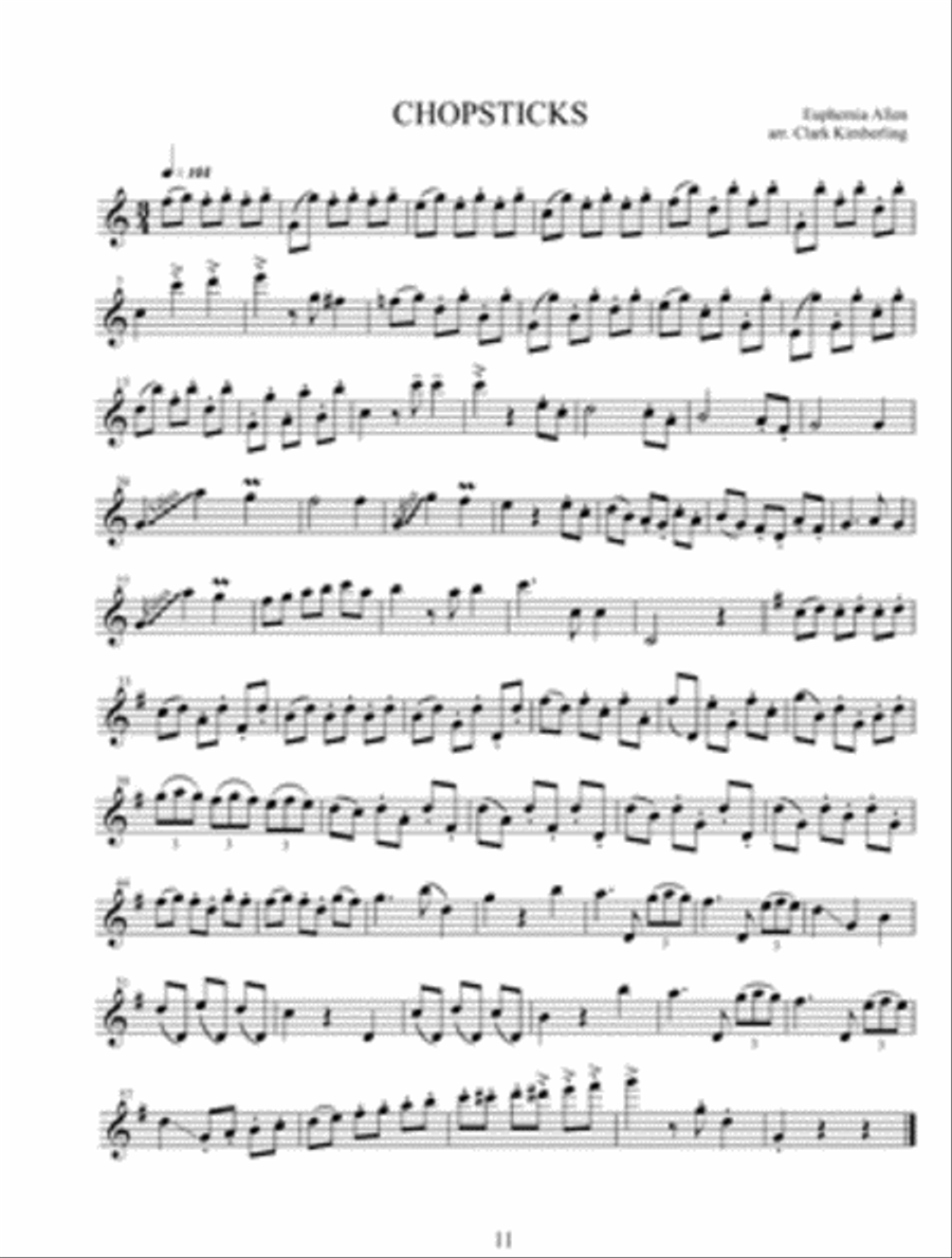 Solos for Soprano Recorder-Collection 7 Soprano Recorder scores gallery preview page 2
