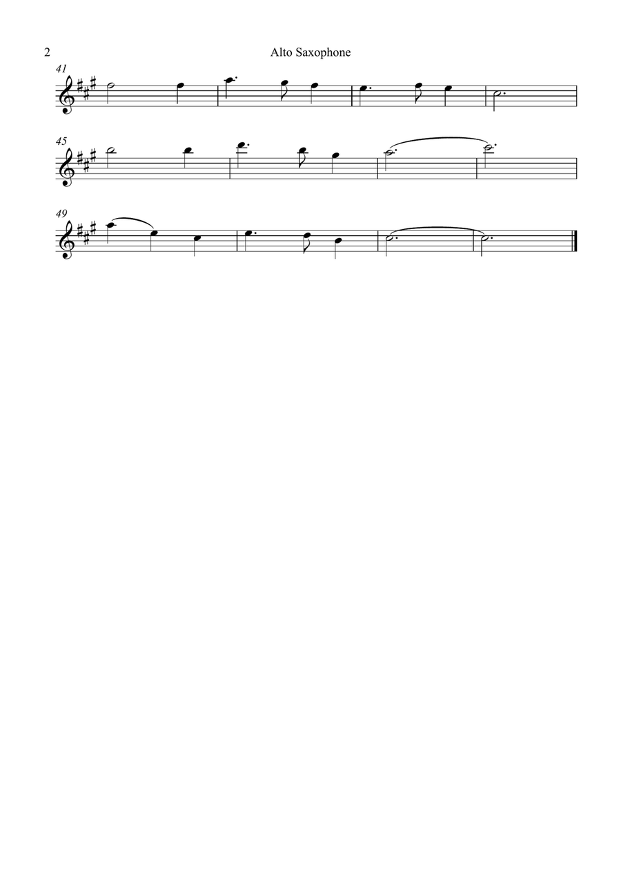 Franz Gruber - Silent Night (Alto Saxophone and Trombone Duet) Trombone Duet scores gallery preview page 6