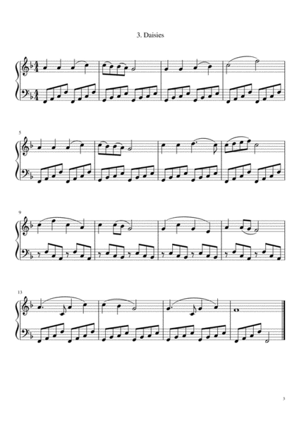 5 Piano Pieces for Children