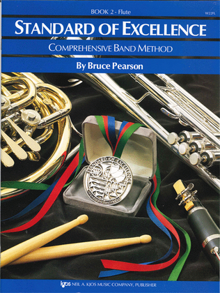 Book cover for Standard of Excellence Book 2, Flute