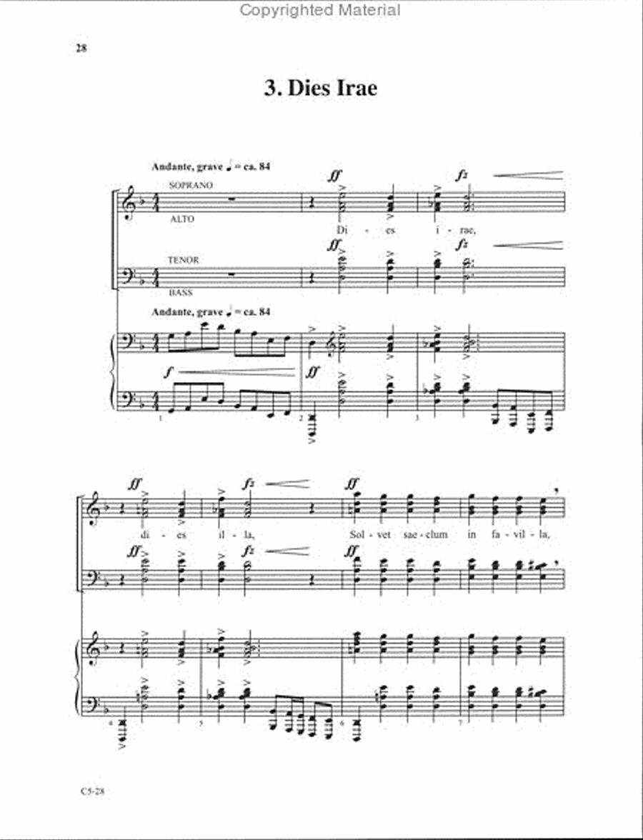 Requiem 4-Part scores gallery preview page 11