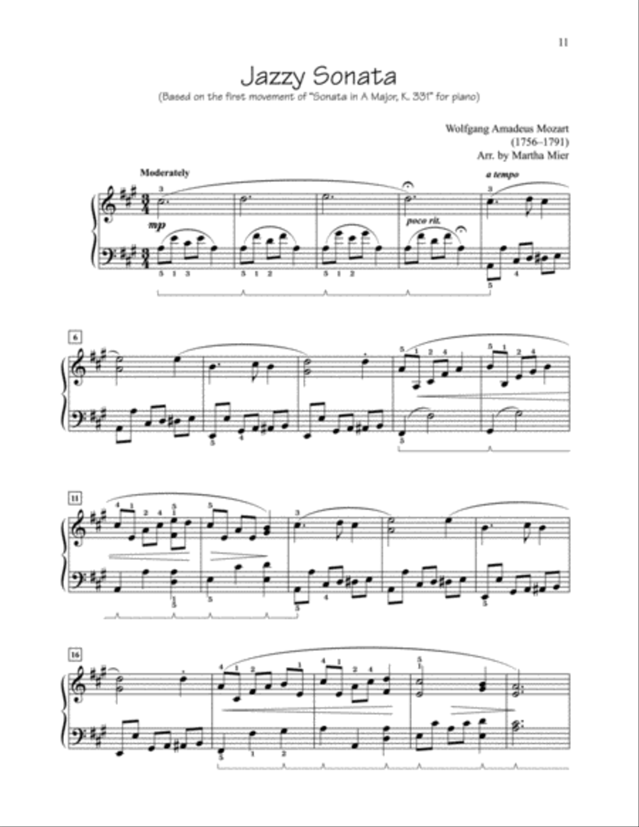 Classical Jazz Rags & Blues, Book 5 Piano Solo scores gallery preview page 8