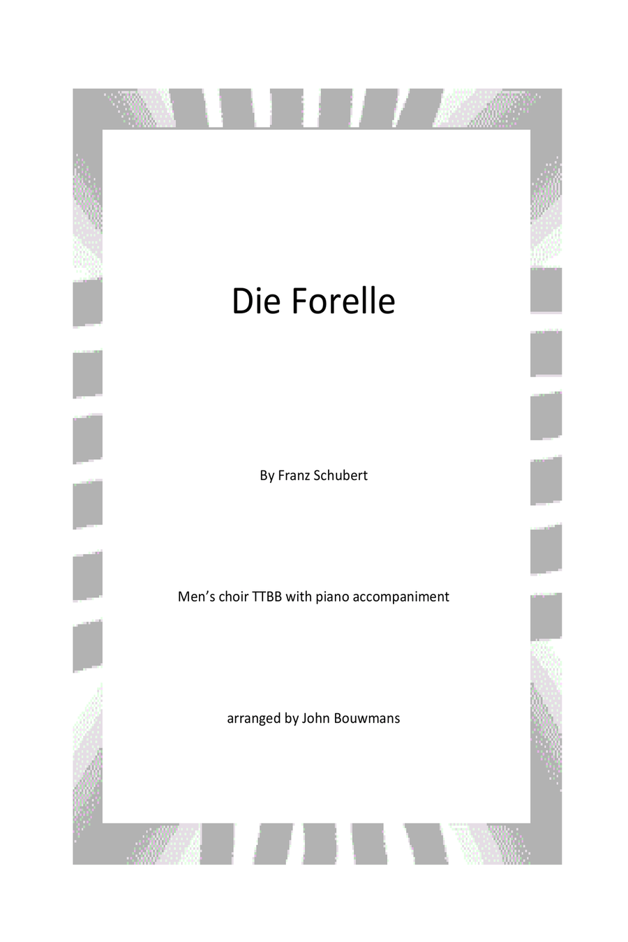 Die Forelle TTBB scores gallery preview page 1