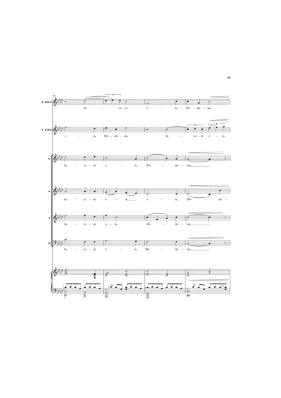Requiem Requiem 4-Part scores gallery preview page 14